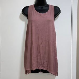 🌻CLEAROUT🌻 American Eagle Ribbed Tank | Rose |XL